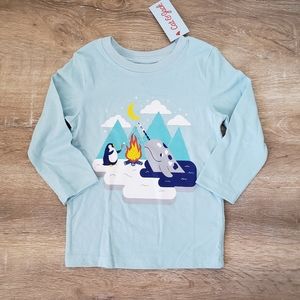 Toddler's Long Sleeve Graphic Tee